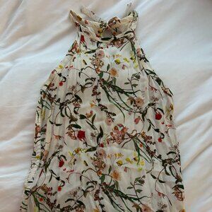 Zara Floral Garden top